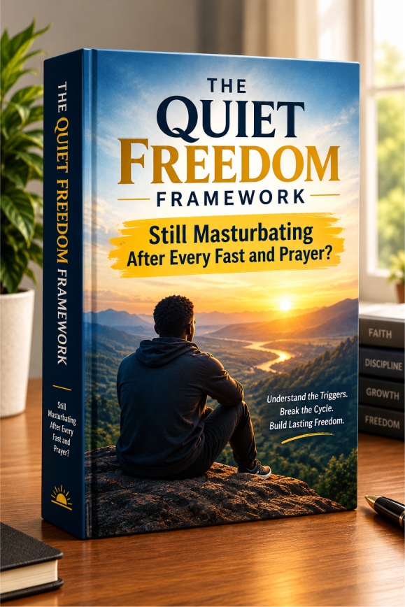 The Quiet Freedom Framework e-book cover mockup